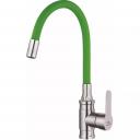 Смеситель для кухни Fashun A54401-6 сатин, зеленый Смеситель для кухни Fashun A54401-6 сатин, зеленый