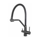 Смеситель для кухни под фильтр Fmark (Фмарк) FS0762Q графит Смеситель для кухни под фильтр Fmark (Фмарк) FS0762Q графит