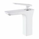 Смеситель Ganzer (Ганзер) Serenity для раковины хром-белый GZ 51011f Смеситель Ganzer (Ганзер) Serenity для раковины хром-белый GZ 51011f