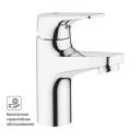 Смеситель для раковины Grohe BauFlow 23752000 однорычажный цвет хром Смеситель для раковины Grohe BauFlow 23752000 однорычажный цвет хром