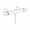 Смеситель для душа Hansgrohe Ecostat Comfort с термостатом белый матовый Смеситель для душа Hansgrohe Ecostat Comfort с термостатом белый матовый