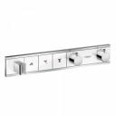 Смеситель для душа Hansgrohe RainSelect 15356400 хром, с термостатом Смеситель для душа Hansgrohe RainSelect 15356400 хром, с термостатом