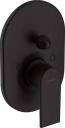 Смеситель для ванны Hansgrohe Vernis Shape 71458670 черный матовый Смеситель для ванны Hansgrohe Vernis Shape 71458670 черный матовый