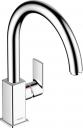 Смеситель для кухонной мойки Hansgrohe Vernis Shape M35 71871000 хром Смеситель для кухонной мойки Hansgrohe Vernis Shape M35 71871000 хром