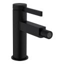 Смеситель для биде Hansgrohe Finoris с донным клапаном черный матовый Смеситель для биде Hansgrohe Finoris с донным клапаном черный матовый