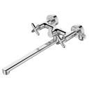 смеситель для ванны IDDIS Acros длинный излив двухвентильный хром смеситель для ванны IDDIS Acros длинный излив двухвентильный хром