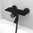 Смеситель для ванны IDDIS Shelfy SHEBLBTi02WA с управлением Push Control черный матовый Смеситель для ванны IDDIS Shelfy SHEBLBTi02WA с управлением Push Control черный матовый