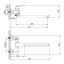 Смеситель для ванны LEMARK серия Pramen LM3317C Смеситель для ванны LEMARK серия Pramen LM3317C