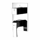 Встраиваемый смеситель для ванны и душа Lemark Unit LM4527C Встраиваемый смеситель для ванны и душа Lemark Unit LM4527C