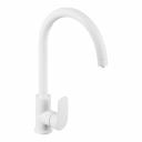 Смеситель для кухни Milardo Rora белый с высоким изливом с подключением к фильтру однорычажный (RORWTFJM05) Смеситель для кухни Milardo Rora белый с высоким изливом с подключением к фильтру однорычажный (RORWTFJM05)