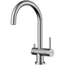 Смеситель Omoikiri Yamada-BN латунь/нержавеющая сталь Смеситель Omoikiri Yamada-BN латунь/нержавеющая сталь