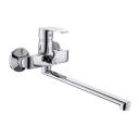 Смеситель для ванны универсальный однорычажный Potato (Потато) Хром (P22224) Смеситель для ванны универсальный однорычажный Potato (Потато) Хром (P22224)