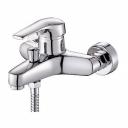 Смеситель для ванны с коротким изливом Potato (Потато) Хром (P3013) Смеситель для ванны с коротким изливом Potato (Потато) Хром (P3013)