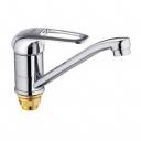 Смеситель для кухни с коротким изливом Potato (Потато) Хром (P4528-2) Смеситель для кухни с коротким изливом Potato (Потато) Хром (P4528-2)