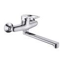 Смеситель для кухни с длинным прямым изливом Potato (Потато) Хром (P46215) Смеситель для кухни с длинным прямым изливом Potato (Потато) Хром (P46215)