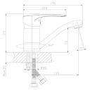 Смеситель для кухни ROSSINKA Silvermix Серия T (T40-22) Смеситель для кухни ROSSINKA Silvermix Серия T (T40-22)