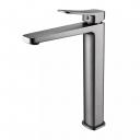 Смеситель для раковины Shevanik S9911T, оружейная сталь Смеситель для раковины Shevanik S9911T, оружейная сталь