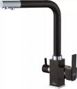 Смеситель для кухни Steel Hammer SH 805 Black Cr с подключением к фильтру черный, гранит Смеситель для кухни Steel Hammer SH 805 Black Cr с подключением к фильтру черный, гранит