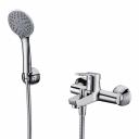 Смеситель для ванны WasserKraft Rhin хром однорычажный с коротким изливом с лейкой (4401) Смеситель для ванны WasserKraft Rhin хром однорычажный с коротким изливом с лейкой (4401)