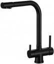 Смеситель для кухни Zorg Sanitary ZR 348 YF BLACK c подключением фильтра черный Смеситель для кухни Zorg Sanitary ZR 348 YF BLACK c подключением фильтра черный