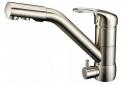 Смеситель для кухонной мойки Zorg Clean Water ZR 400 KF-12 NICKEL никель Смеситель для кухонной мойки Zorg Clean Water ZR 400 KF-12 NICKEL никель