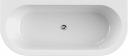 Акриловая ванна Cezares Slim Wall 180х80 белая Акриловая ванна Cezares Slim Wall 180х80 белая