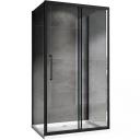 Душевой уголок Abber Schwarzer Diamant AG30170BH-S100B-S100B 170x100, профиль черный, стекло прозрачное Душевой уголок Abber Schwarzer Diamant AG30170BH-S100B-S100B 170x100, профиль черный, стекло прозрачное