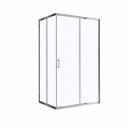 Душевой уголок BelBagno Uno хром 120х90х195 см прямоугольник стекло прозрачное 5 мм (UNO-195-AH-2-120/90-C-Cr) Душевой уголок BelBagno Uno хром 120х90х195 см прямоугольник стекло прозрачное 5 мм (UNO-195-AH-2-120/90-C-Cr)