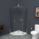 Душевой уголок BelBagno UNO-195-P-1-80-C-Cr Душевой уголок BelBagno UNO-195-P-1-80-C-Cr