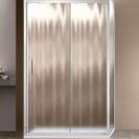 Душевой уголок Vincea Garda 150х80 хром стекло рифленое Душевой уголок Vincea Garda 150х80 хром стекло рифленое