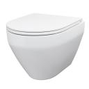 унитаз подвесной AM.PM Spirit FlashClean безободковый без сиденья унитаз подвесной AM.PM Spirit FlashClean безободковый без сиденья