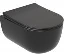 Унитаз подвесной Ceramicanova Modena Rimless CN6063MB Унитаз подвесной Ceramicanova Modena Rimless CN6063MB