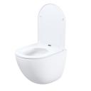 унитаз подвесной IDDIS Axes безободковый микролифт глянцевый белый унитаз подвесной IDDIS Axes безободковый микролифт глянцевый белый