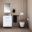LAUFEN (Kartell by Laufen) Унитаз подвесной безободковый Rimless, LCC (подходит круглое сиденье 8.9133.2/3) LAUFEN (Kartell by Laufen) Унитаз подвесной безободковый Rimless, LCC (подходит круглое сиденье 8.9133.2/3)