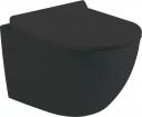 Унитаз подвесной Vincea Globo VT1-14SMB черный Унитаз подвесной Vincea Globo VT1-14SMB черный