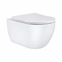 Безободковый подвесной унитаз Подвесной унитаз VINCEA Evo безободковый, цвет белый, ультратонкое soft-close сиденье VT1-34 Безободковый подвесной унитаз Подвесной унитаз VINCEA Evo безободковый, цвет белый, ультратонкое soft-close сиденье VT1-34