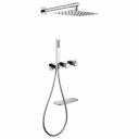 Душевая система скрытого монтажа ABBER Rund с изливом, термостат, хром AF8750 Душевая система скрытого монтажа ABBER Rund с изливом, термостат, хром AF8750
