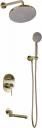 Душевой комплект Bronze de Luxe Scandi 14582BR С ВНУТРЕННЕЙ ЧАСТЬЮ, бронзовый Душевой комплект Bronze de Luxe Scandi 14582BR С ВНУТРЕННЕЙ ЧАСТЬЮ, бронзовый