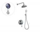 Встраиваемый душевой комплект Bronze de Luxe YASMINA NT800/B03-2, хром Встраиваемый душевой комплект Bronze de Luxe YASMINA NT800/B03-2, хром