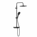 Душевая стойка Damixa Merkur 940730300 черная матовая Душевая стойка Damixa Merkur 940730300 черная матовая