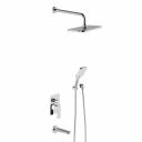 953510000 Gala встраиваемая душевая система со смесителем и изливом, хром 953510000 Gala встраиваемая душевая система со смесителем и изливом, хром