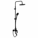 Душевая система с ванно-душевым смесителем Damixa Jupiter черный 977740300 Душевая система с ванно-душевым смесителем Damixa Jupiter черный 977740300