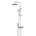 Душевая стойка Damixa Jupiter 977770000 с гигиеническим душем, хром Душевая стойка Damixa Jupiter 977770000 с гигиеническим душем, хром