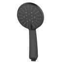 Лейка для душа Esko SCU d106 мм 5 режимов без шланга пластик черная (SCU855Black) Лейка для душа Esko SCU d106 мм 5 режимов без шланга пластик черная (SCU855Black)