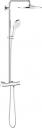Душевая стойка Grohe Rainshower SmartActive 310 с термостатом, белая луна 26647LS0 Душевая стойка Grohe Rainshower SmartActive 310 с термостатом, белая луна 26647LS0