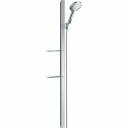 Душевой набор Hansgrohe Raindance Select S 120 3jet со штангой 150 см и мыльницей, хром 27646000 Душевой набор Hansgrohe Raindance Select S 120 3jet со штангой 150 см и мыльницей, хром 27646000