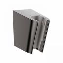 Держатель ручного душа Hansgrohe Porter S 28331340, шлифованный черный хром Держатель ручного душа Hansgrohe Porter S 28331340, шлифованный черный хром