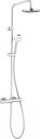 Душевая стойка Kludi Logo Dual Shower System 6809405-00 с термостатом, хром Душевая стойка Kludi Logo Dual Shower System 6809405-00 с термостатом, хром
