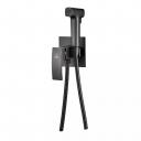 Гигиенический душ Rose R1505H-2 со смесителем, С ВНУТРЕННЕЙ ЧАСТЬЮ, черный Гигиенический душ Rose R1505H-2 со смесителем, С ВНУТРЕННЕЙ ЧАСТЬЮ, черный