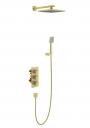 Душевая система Timo Tetra-Thermo SX-0179/17SM скрытого монтажа с термостатом, золото матовое Душевая система Timo Tetra-Thermo SX-0179/17SM скрытого монтажа с термостатом, золото матовое